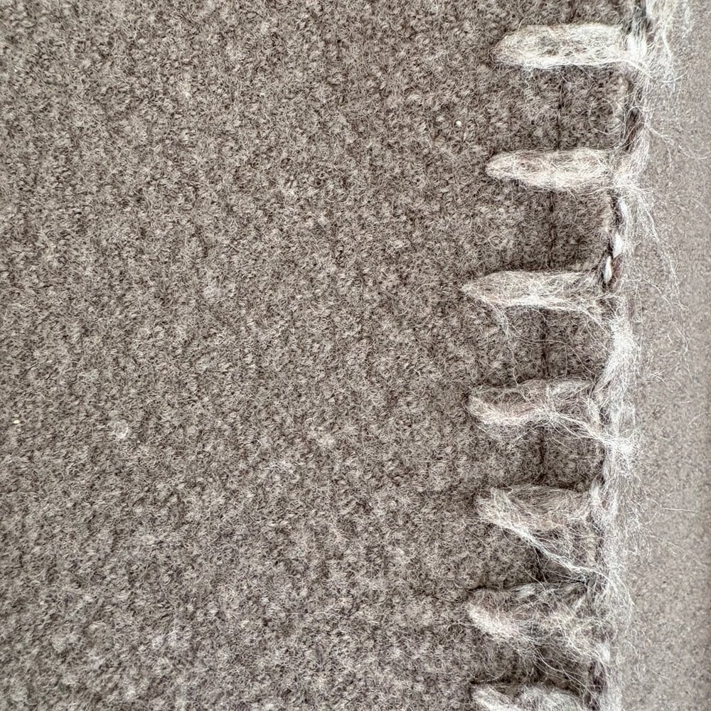 Garnet Hill boiled wool asymmetrical jacket - Picture 6 of 9
